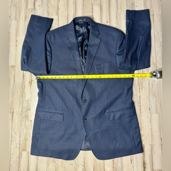 Lauren Ralph Lauren Blazer Jacket Men's 46L Blue Classic Nailshead - Picture 4 of 11